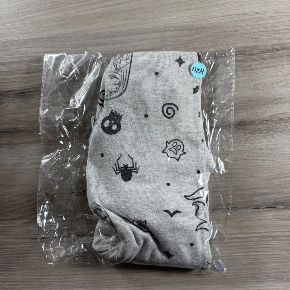 Disney Baby 24M Halloween‎ Footed Pajamas Sleepsuit Ghosts Bats Skulls